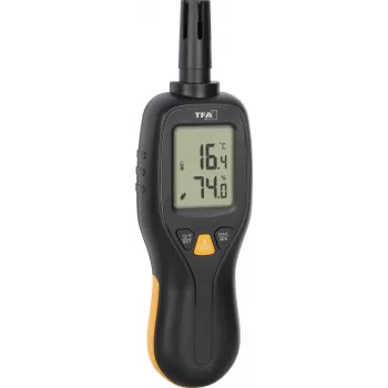 TFA Dostmann Digital Professional thermo-higrométer fekete sárga 31.1066 31.1066.01