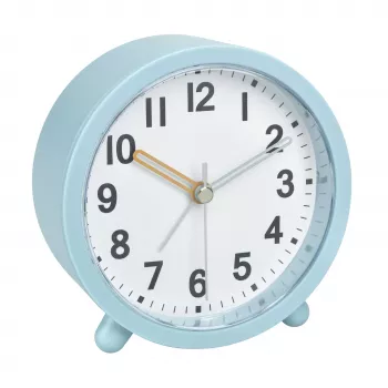 TFA Dostmann 60.1043.20 Quartz Alarm Clock Turquoise Blue