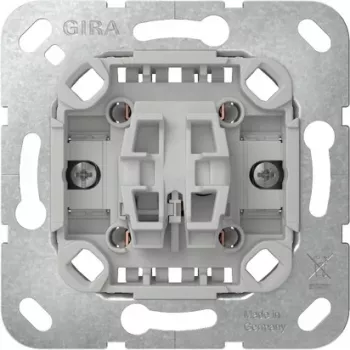 GIRA nyomógomb-betét, 1-pólusú NO, 10 A, süllyesztett, System 55 312700