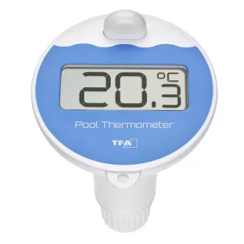 TFA Dostmann 30.3238.06 rádiós medenceérzékelő, 868 MHz, úszó vízhőmérséklet-érzékelő medence-hőmérőkhöz és időjárás-állomásokhoz