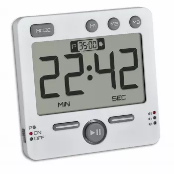 TFA Dostmann 99HOURS digitális időzítő fehér 38.2049.02