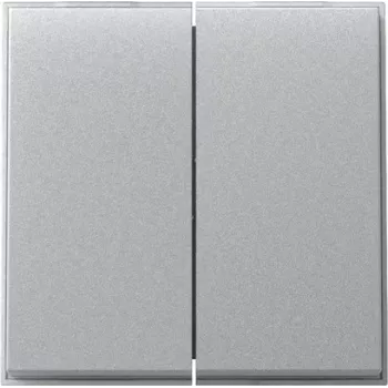 Gira TX44 2 részes billenőfedél, alumínium 329565