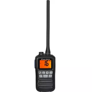 Stabo 01145 Handheld Marine VHF Radio with NOAA Weather Channels, 3/1 W, IPX7