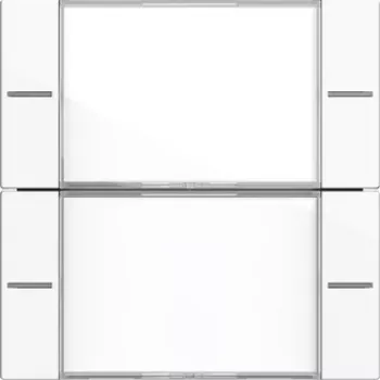 Gira 577203 billenőkészlet 2-es, Tastsensor 4-hez, tisztafehér fényes
