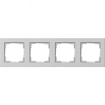 Gira Standard 55 keret, 4-es, szürke 021437