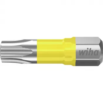 Wiha 42304 Torx bit T25 x 25 mm, 25-ös csomag, 1/4 inch hatszögű hajtás, molibdén-vanádium acél