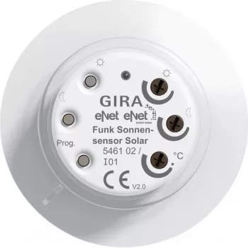 GIRA rádiós napfényérzékelő Solar rws 546102