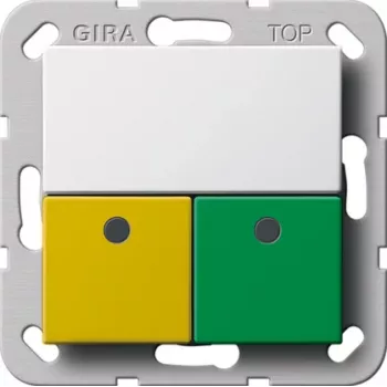 GIRA 291503 segélyhívó készlet irodai helyiséghez System 55 reinweiß