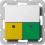 GIRA 291503 segélyhívó készlet irodai helyiséghez System 55 reinweiß