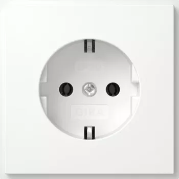 Gira 418866 TX_44 Schuko-aljzat IP20, tisztafehér