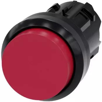 Siemens SIRIUS ACT 3SU1000-0BB20-0AA0 Push Button Front Element, Plastic, Red