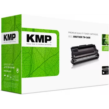KMP toner Brother TN-3600 fekete 3000 oldal újratöltött 1272,0000