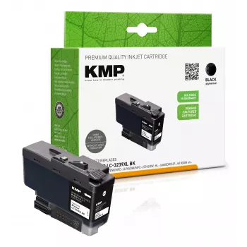 KMP kompatibilis fekete tintapatron Brother LC-3239XLBK (1543.4001)