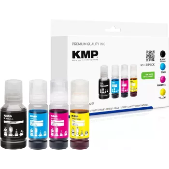 KMP 1642,1005 kompatibilis tintapatronok (4 db), fekete/cián/bíbor