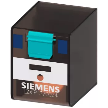 Siemens SIRIUS LZX:PT370024 dugaszolható relé 24V DC 3CO 10A