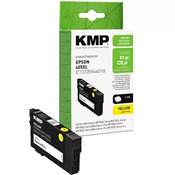 KMP 1656,4009 kompatibilis tintapatron sárga Epson T0714