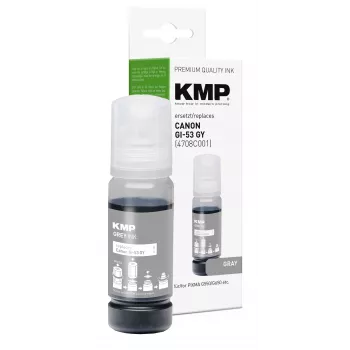 KMP szürke tintapalack Canon GI-53GY (1583,0041) kompatibilis