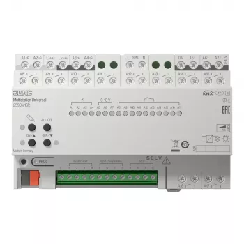JUNG 2590M1SR KNX Multistation Universal, DIN-sín, 8 TE