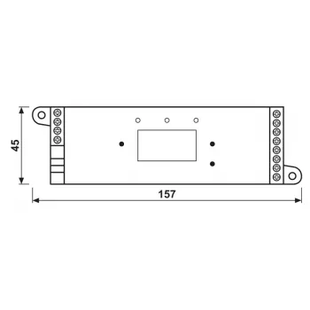 JUNG KNX LED-vezérlő 5 csatornás DC 5-48V, DIN-sín, Secure, 390051SLEDE