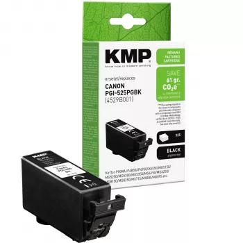 KMP kompatibilis fekete tintapatron Canon PGI-525 PGBK-hez (4529B001) 1513,4001