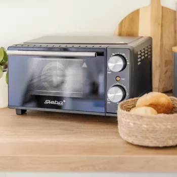 Steba KB M 9 Mini Oven 9 L 800 W Black/Silver 04.69.00