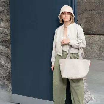 Reisenthel Shopper M Teddy Sand bevásárlótáska 15L ZS1042