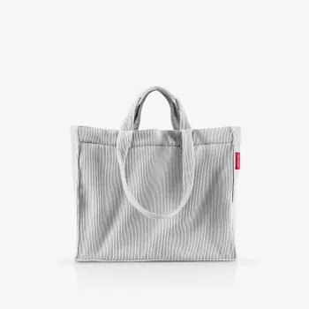 reisenthel Softshopper Cord szürke válltáska poliészter 47x38,5 cm GR7084