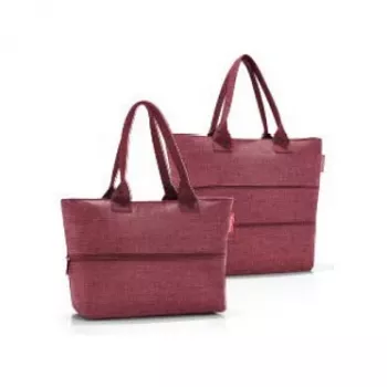 Reisenthel shopper e1 bevásárlótáska Twist Maroon 12L RJ3104