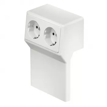 OBO BETTERMANN Rehau RD 2GT40105 készüléktartály kettős aljzattal (6132171)