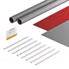 OBO Bettermann FSB-K32 szalagkészlet fotovoltaikus rendszerekhez 550x380 mm szürke/piros 7203150