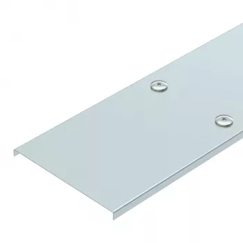 OBO Bettermann AZDMD 150 acélfedél forgózáras zárral AZ-kis csatornához 150 mm széles csatornarendszerhez, 3000 mm hossz, tűzihorganyzott 6080860