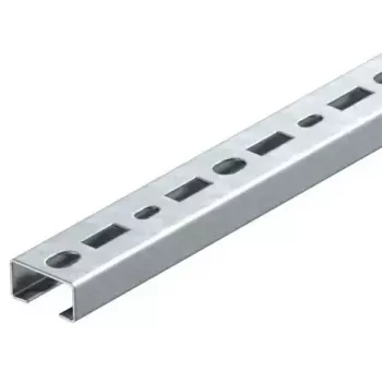 OBO Bettermann CML3518P0150FT perforált C-profil sín, 150 mm, horganyzott acél