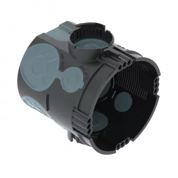 OBO Bettermann 2003708 szélálló készülékcsatlakozó doboz, 60 mm átmérő, 66 mm mélység, világosszürke, 25-ös csomag
