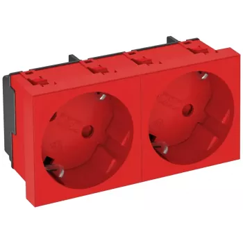 OBO Bettermann Steckdose 33°, 2 foglalatos Schuko STD-D3S SRO2 6120109