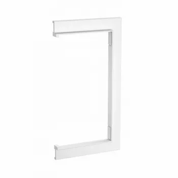 OBO BETTERMANN Rehau SIGNA BASE fali takarókeret 70x130 mm, RAL 9010 tisztaságfehér (6132801)