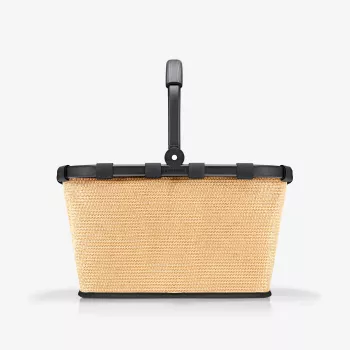 Reisenthel Carrybag Frame Raffia Black bevásárlókosár 22L BK 7079
