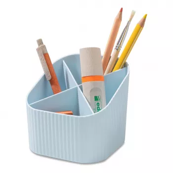 HAN X-LOOP tolltartó pasztellkék 4 rekeszes 11,1 x 11,1 x 10,5 cm 17238-884D