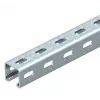 OBO Bettermann MS4141PP03 C-profil sín oldalsó lyukasztással, 41x41 mm, 3000 mm, tűzihorganyzott acél 1122500