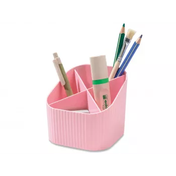 HAN X-LOOP tolltartó pasztellrózsaszín 4 rekeszes 111x111x105 mm 17238-886D