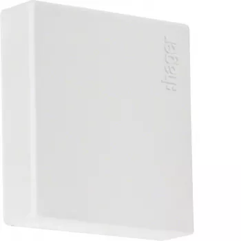 HAGER LF2502569016 End Cap Traffic White (RAL 9016) for 25x25mm Cable Trunking