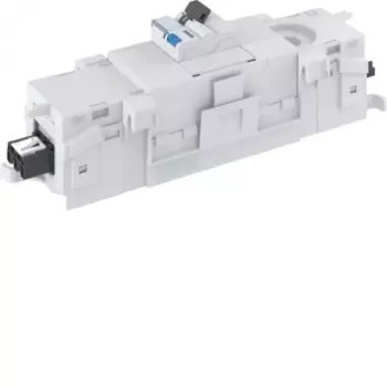 Hager GKEV03SET12 mini elosztószekrény OT80 mellvédcsatornához, 1 soros, 12 modulos, 1x ADA516D RCBO 16A 30mA A típusú
