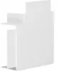 HAGER lapos szög halogénmentes PVC 60x110 mm közlekedési fehér RAL 9016 LF/FB mellvédcsatornához LF6011059016
