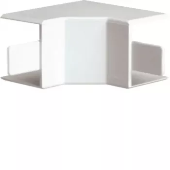 HAGER Inner Corner Cover LFF2003549016hfr ABS for LF/LFF 20x33mm Traffic White (RAL 9016)