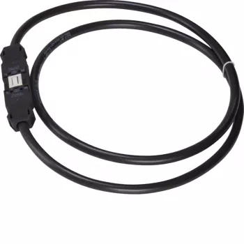 HAGER GKWAD03015 Winsta MINI összekötő kábel 3x2,5 mm² 1,5 m fekete