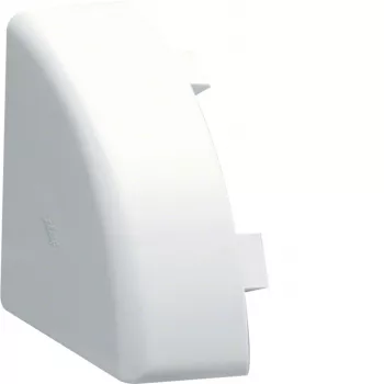 Hager végzáró sapka fedél EK4004069016 ABS 40x40mm kábelcsatornához közlekedési fehér