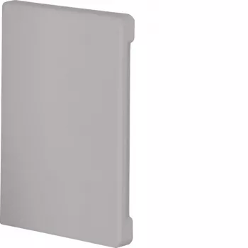 Hager BR6510067035 végzáró sapka 100x68 mm kábelcsatornához, világosszürke