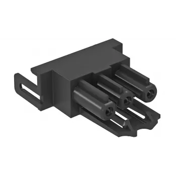 OBO Bettermann BTA-SKS S1 SW dugaszolóaljzat-adapter egyenes fekete 6117190