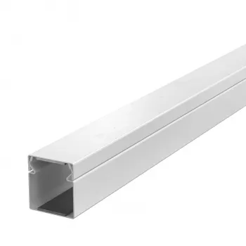 OBO PLM D 0404 RW fém szerelőcsatorna tűzvédelmi szövettel 40x40x2000 mm, fehér 7218002