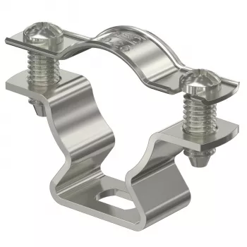 OBO BETTERMANN ASL 733 25 A2 hosszúlyukú távolságtartó bilincs, A2 rozsdamentes acél, 25 mm 1362986