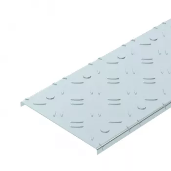 OBO Bettermann DBKR 200 FS bordáslemez-fedél járható kábelcsatornákhoz, 200x3000 mm, szalaghorganyzott (6049121)